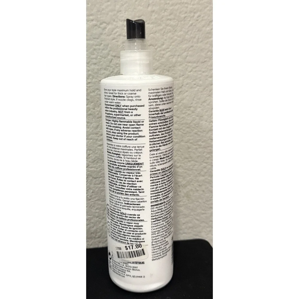 Paul Mitchell Firm Style Freeze & Shine Super Spray 16.9 oz Max Hold Finishing